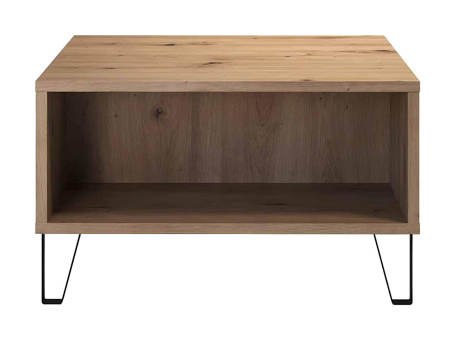 Touch Couchtisch 2 Offene Fächer Eiche Artisan dekor.