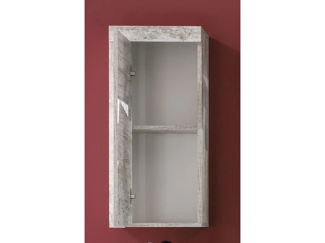 Cali witte melamine badkamerkast met 1 deur