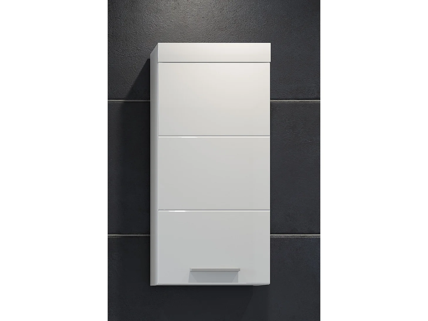 Armoire à pharmacie blanc brillant Divone 35cm