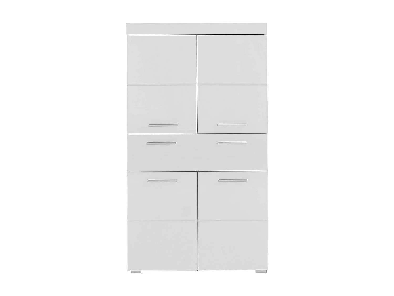 Kelia 73 cm glanzend wit 2-deurs badkamermeubel