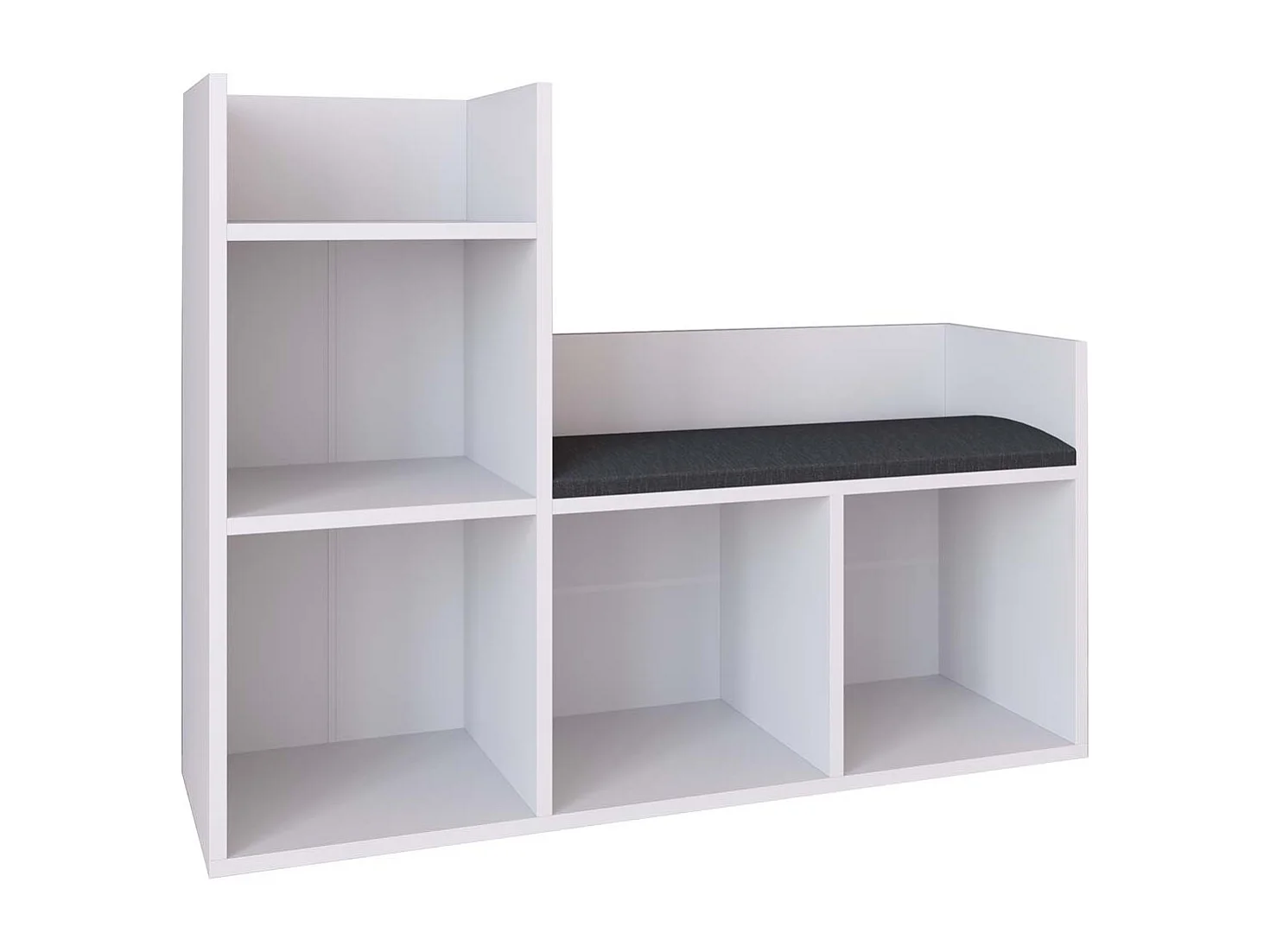 Stand Rack Lelus white H. 88 x W. 108 x D. 34 cm