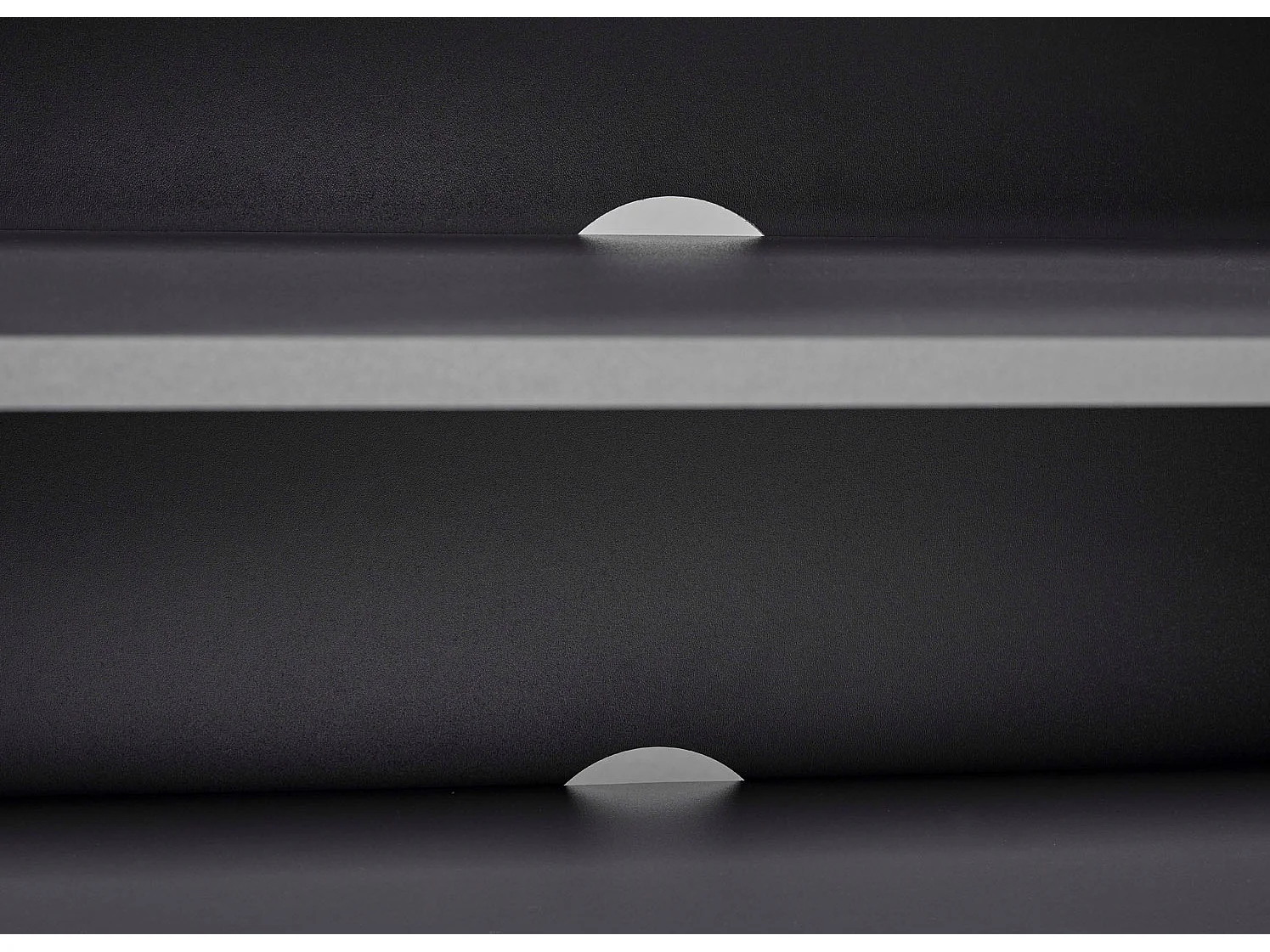 Meuble TV 2 Portes Design "Azio" 180cm Gri