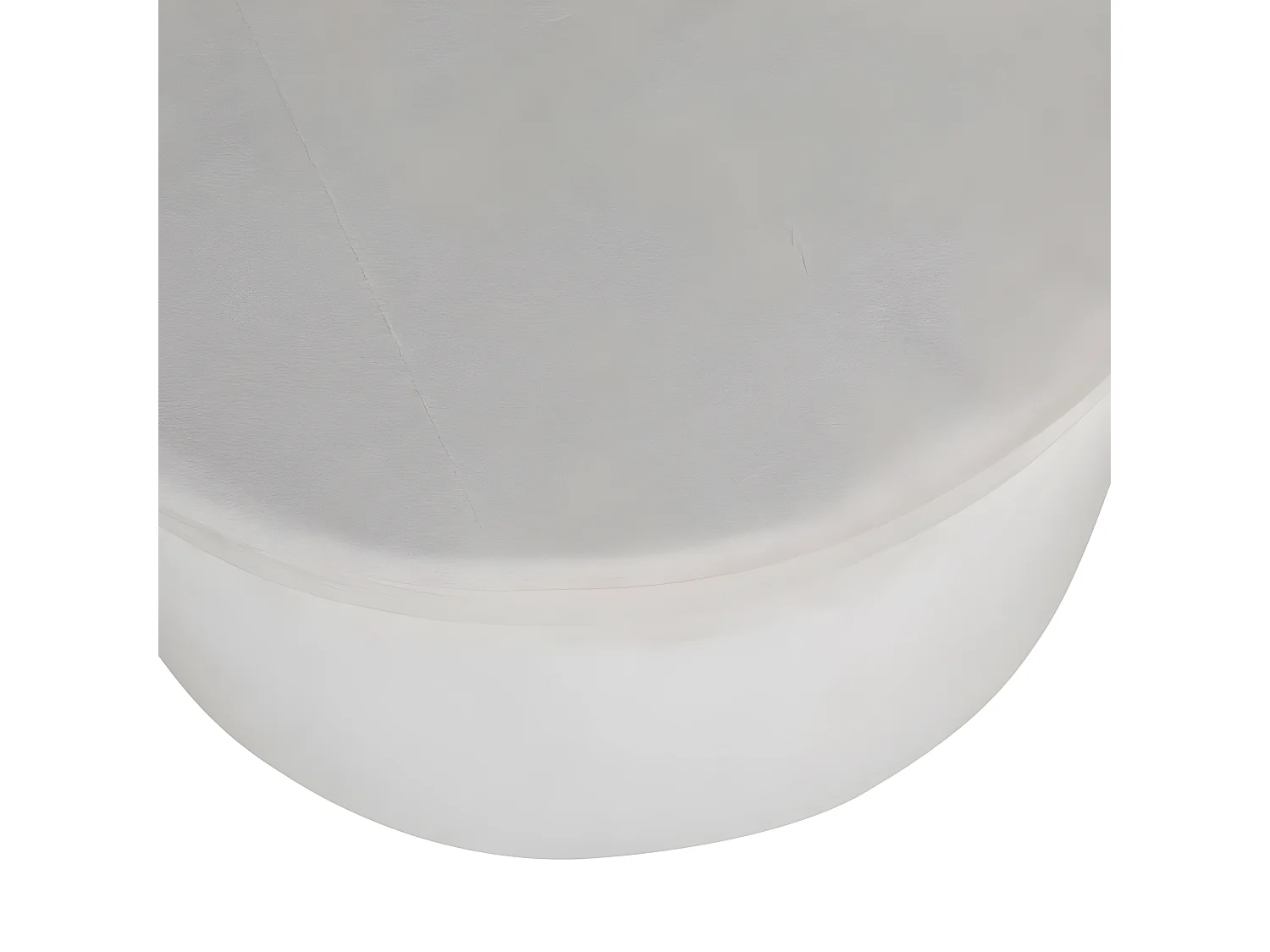 Pouf Dunken 51x51x43 cm Velours Beige