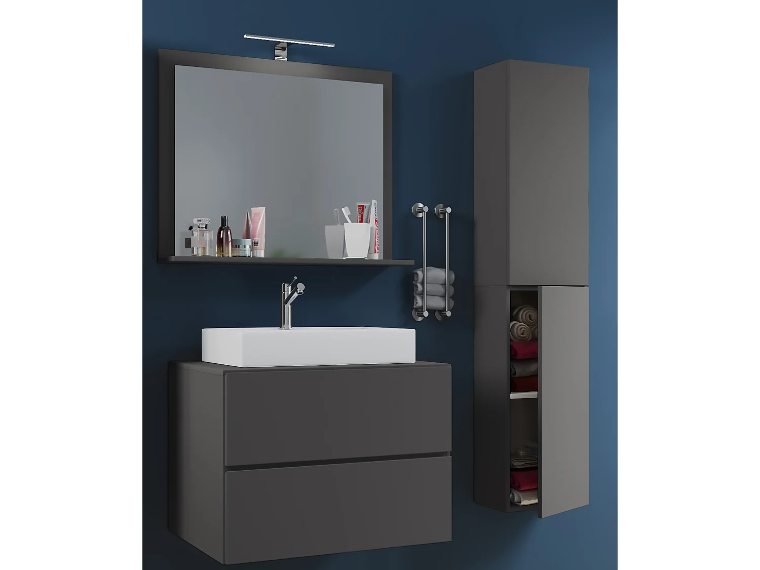 Mobile lavabo 4 pezzi Lavabo Lendas L