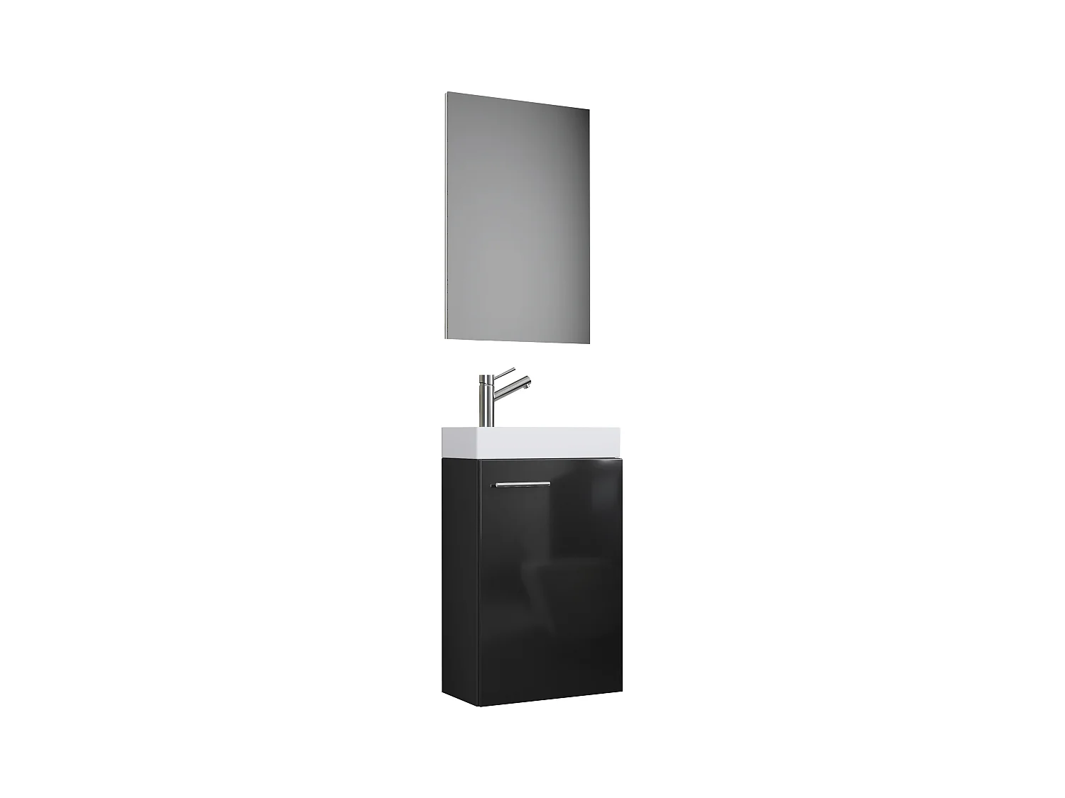 3 pz lavabo Slito specchio