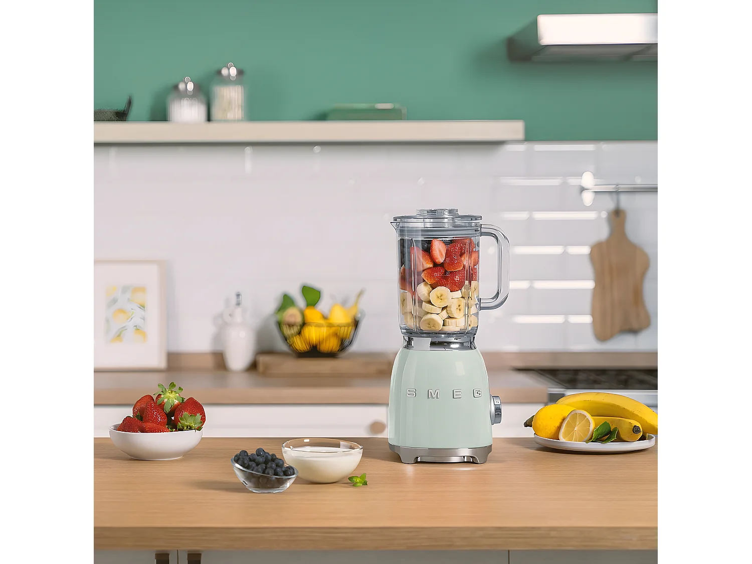 Smeg BLF03PGEU Batidora de Vaso A+ 800 W 1.5 L