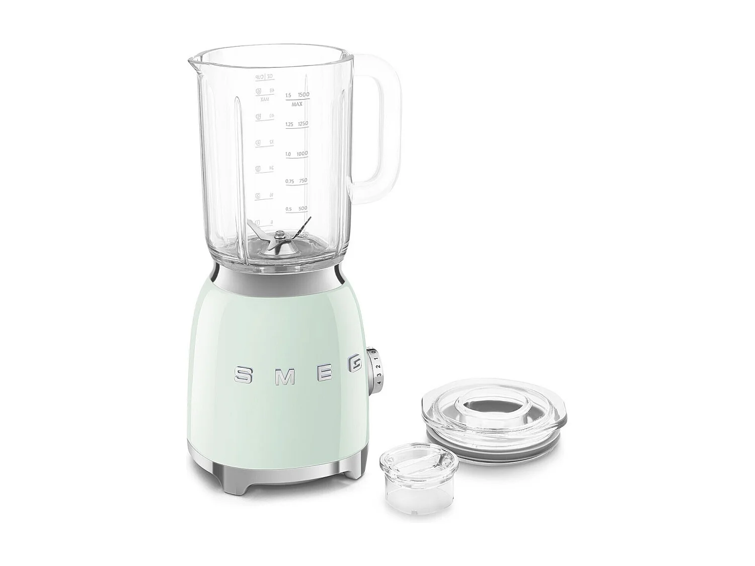 Smeg Blender 1.5l 800w vert d'eau. - BLF03PGEU