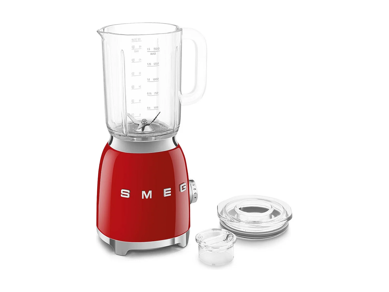 Smeg Frullatore da Tavolo 50s Style  BLF03RDEU  Rosso LUCIDO