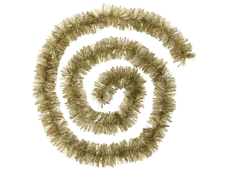 Guirlande de Noël large 10 cm Laser OR Longueur 3 mètres