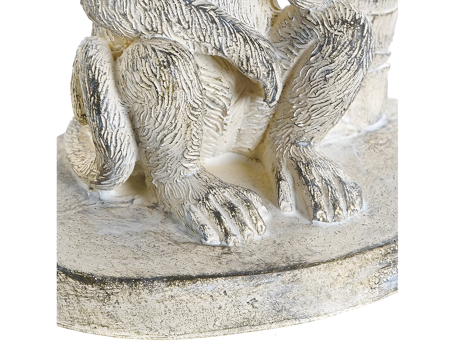 Statuette Singe et Palmier
