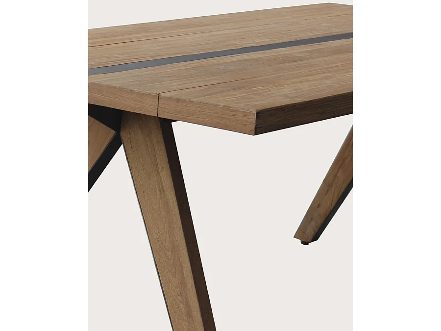 Bandung - Table repas en teck massif