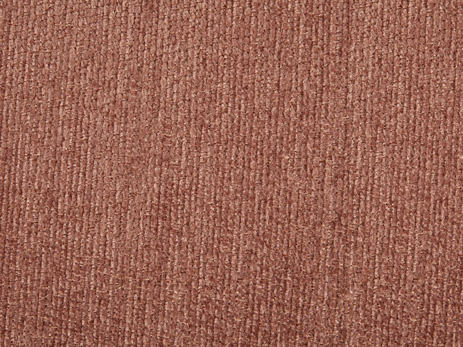 Sofá de canto direito veludo texturado terracota - LOUSADO