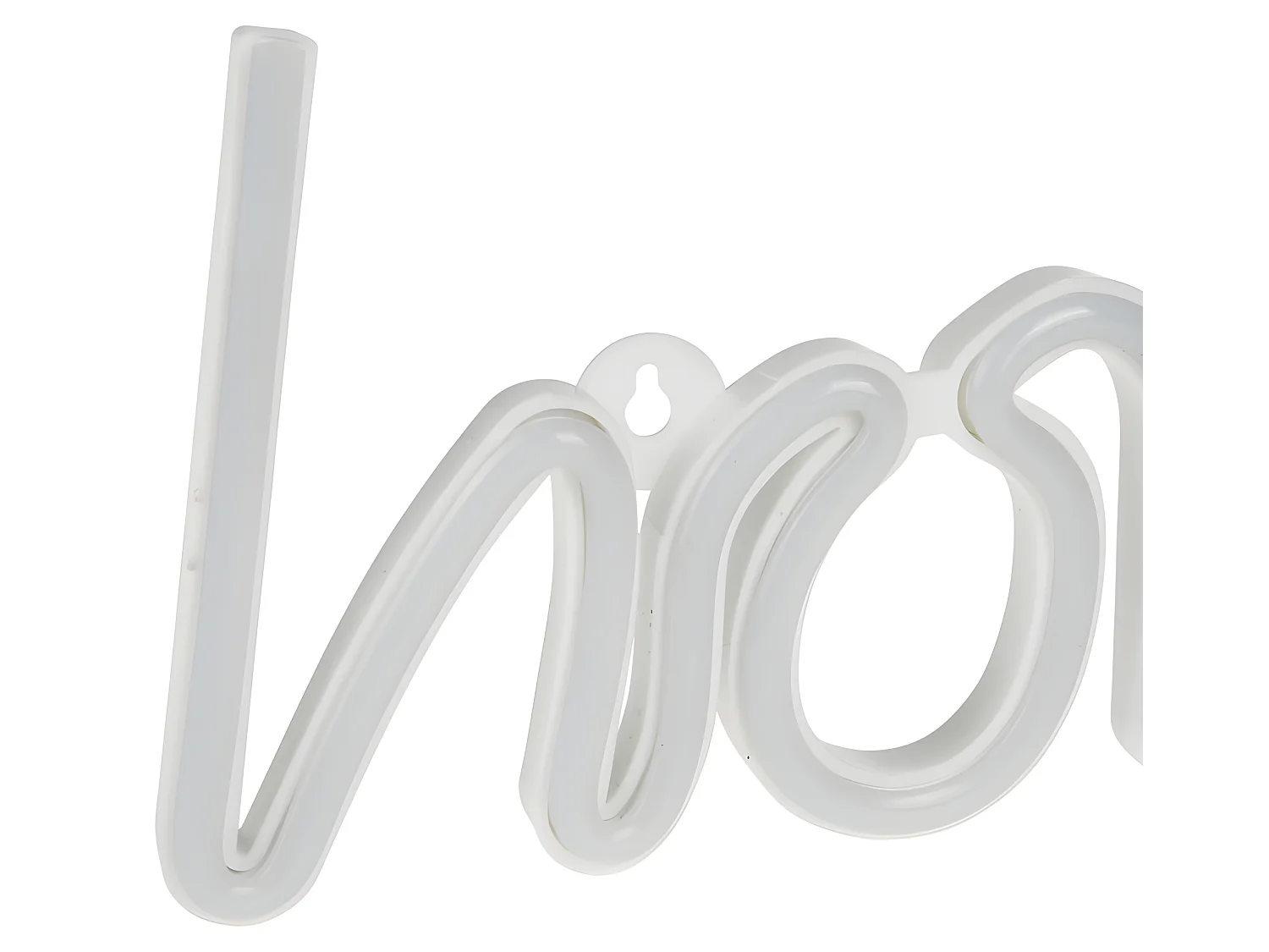 Néon mural à piles Home blanc chaud Ostaria