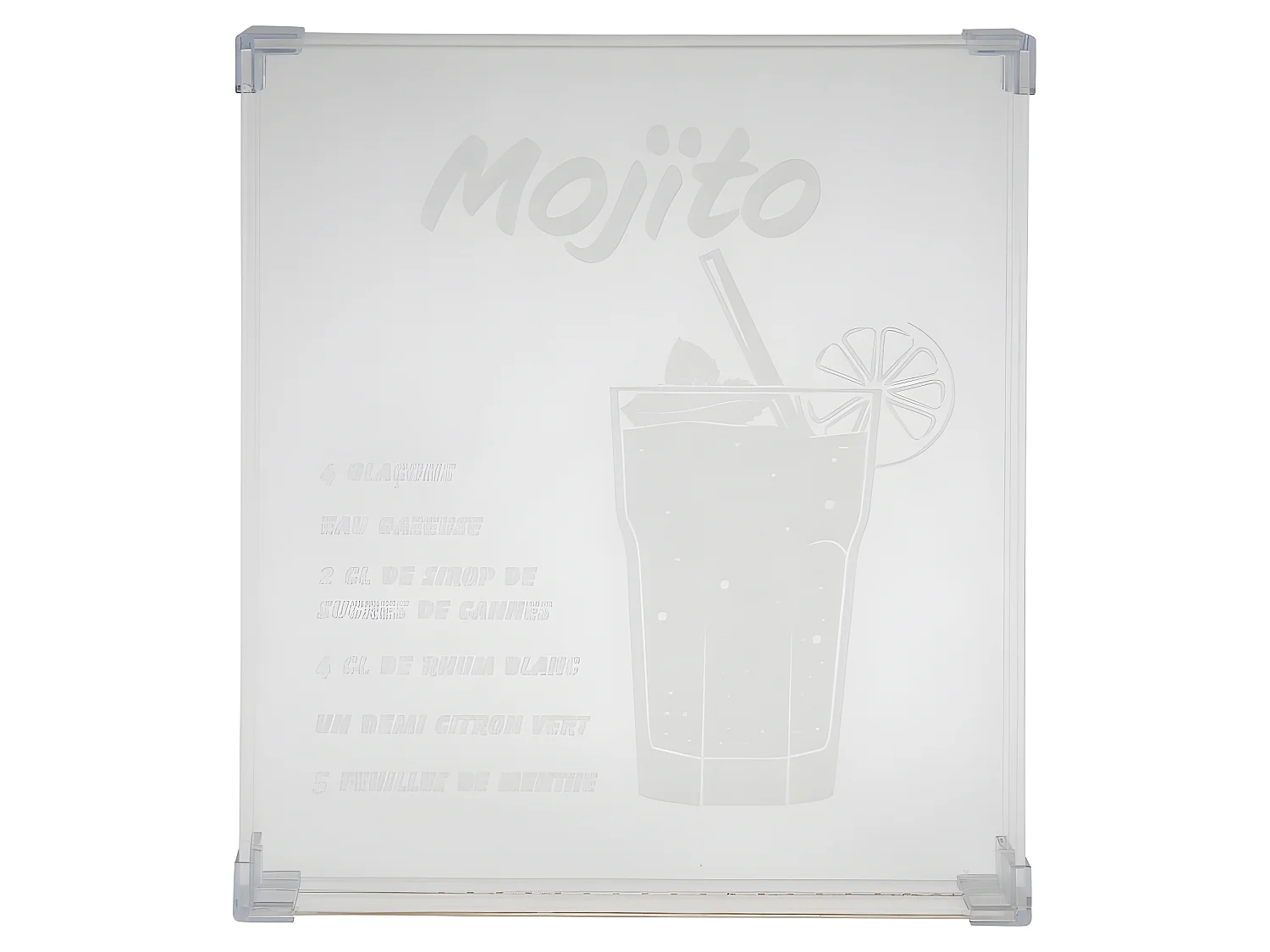 Néon mural USB recette du Mojito Ostaria