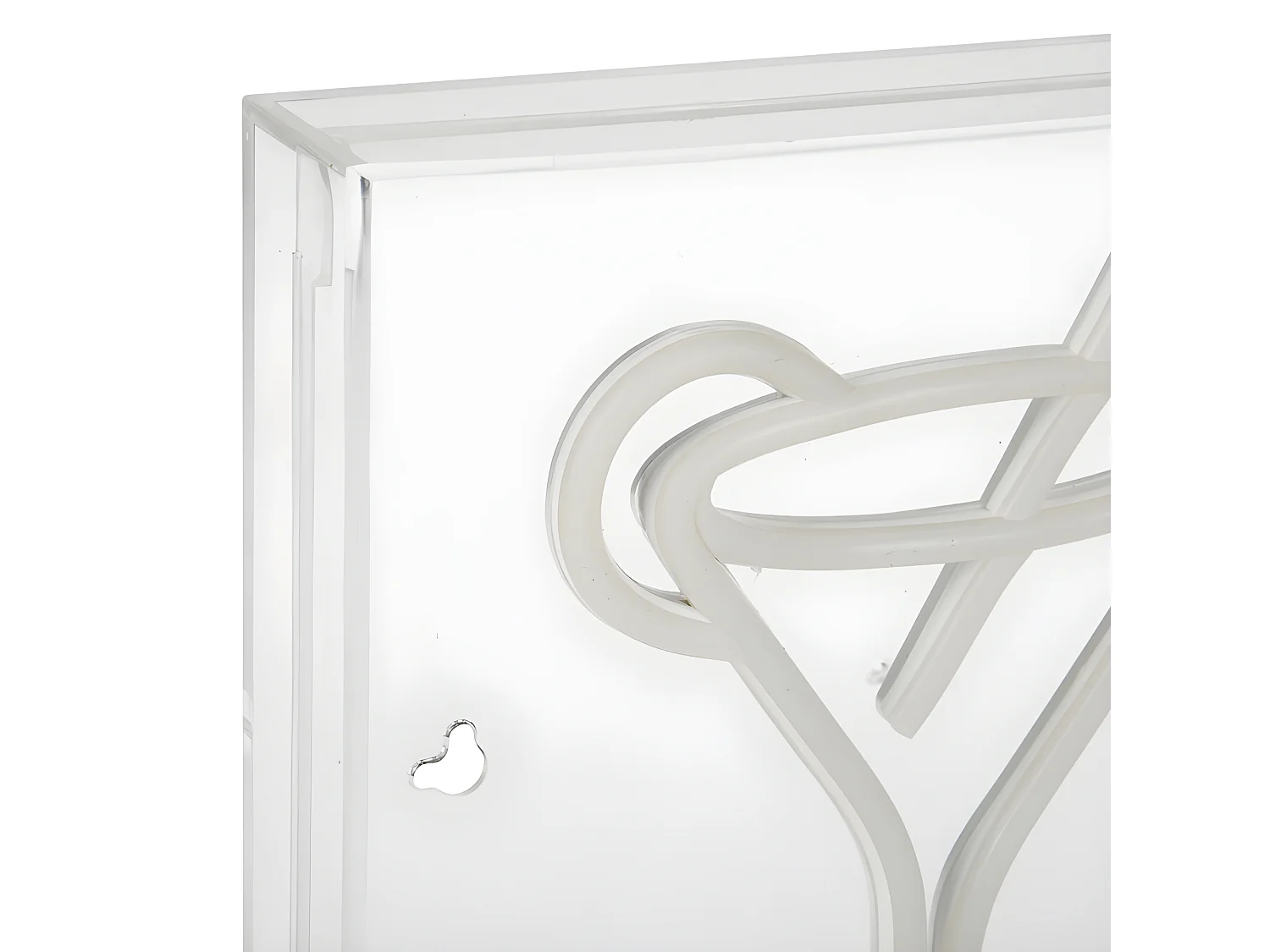 Néon mural USB Verre cocktail Ostaria