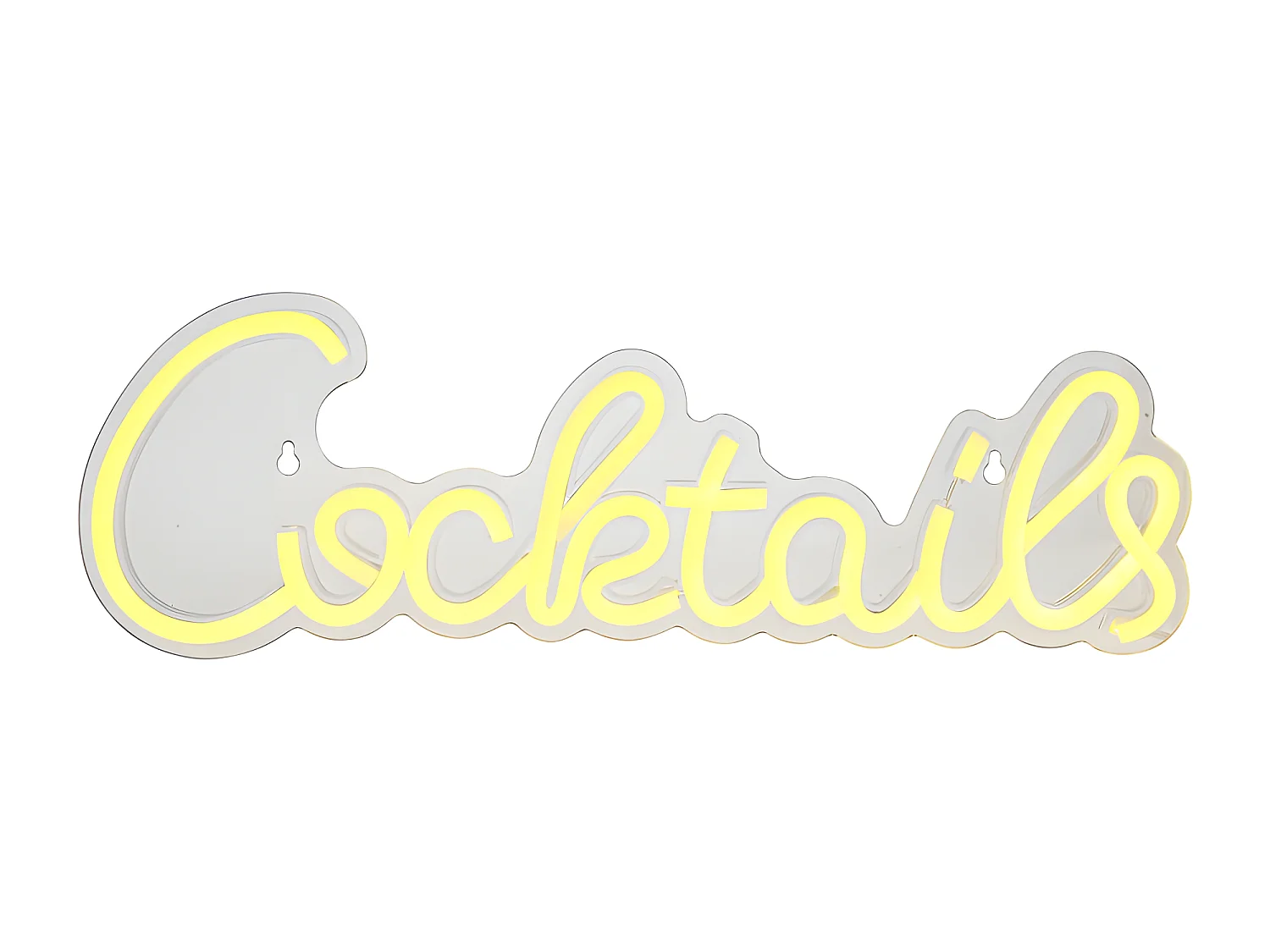 Néon mural USB Cocktails Ostaria