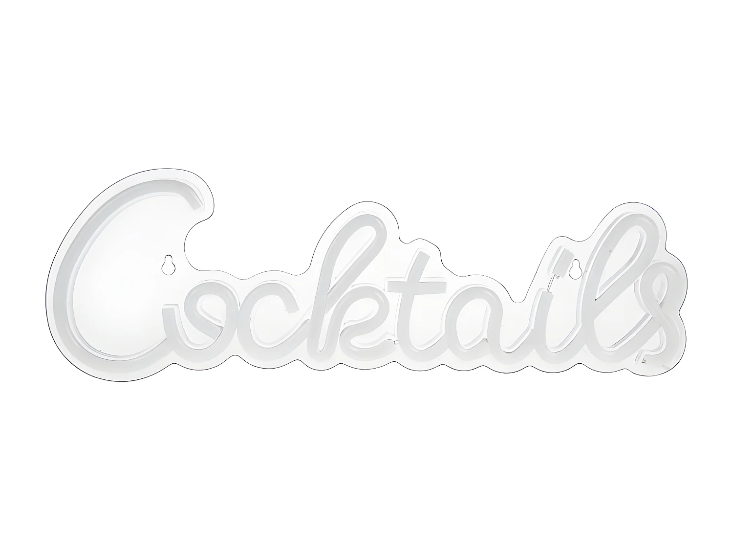 Néon mural USB Cocktails Ostaria