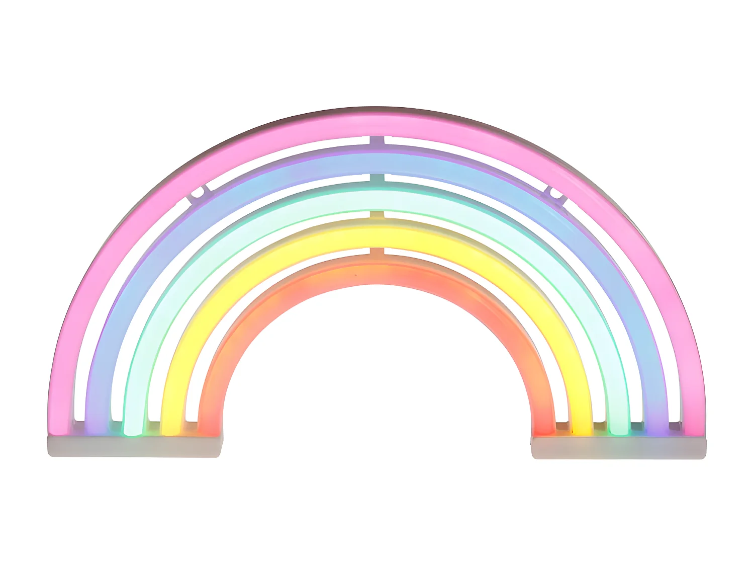 Néon mural à piles Arc-en-ciel Ostaria