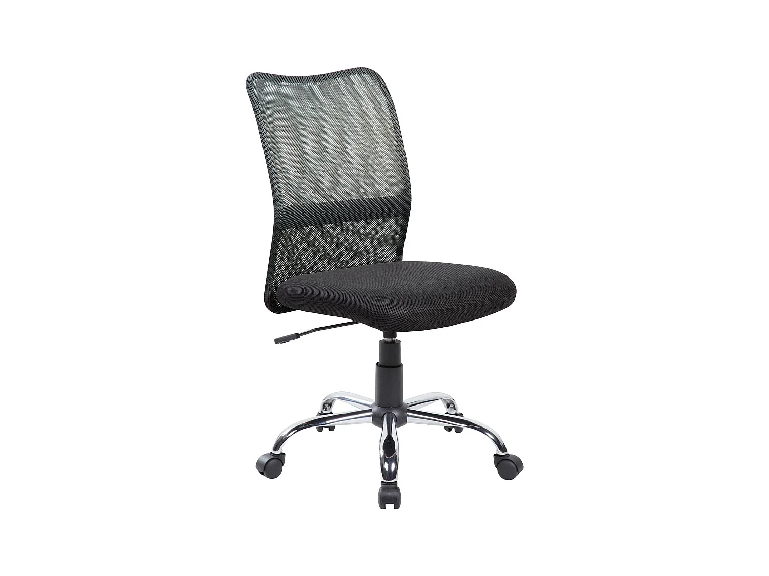 Dana bureaustoel, Mesh bureaustoel, Ergonomische bureaustoel, 57x46h90/100 cm, Zwart