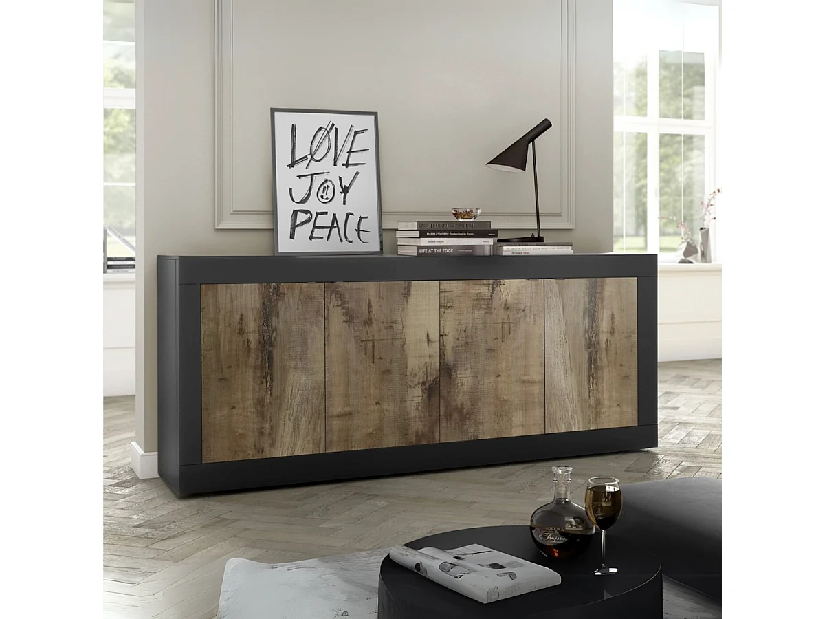 Buffet 4 deuren Initial - L207 cm