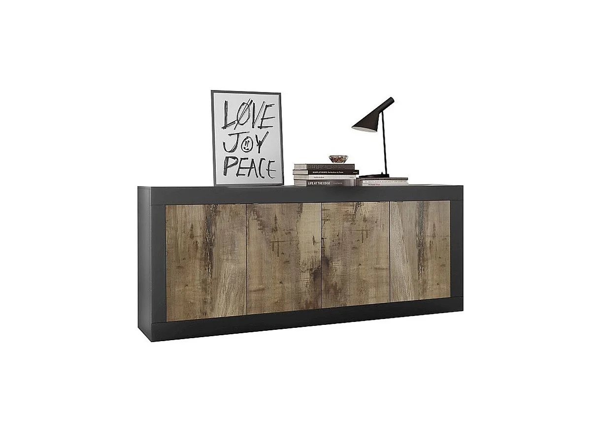 Buffet 4 deuren Initial - L207 cm