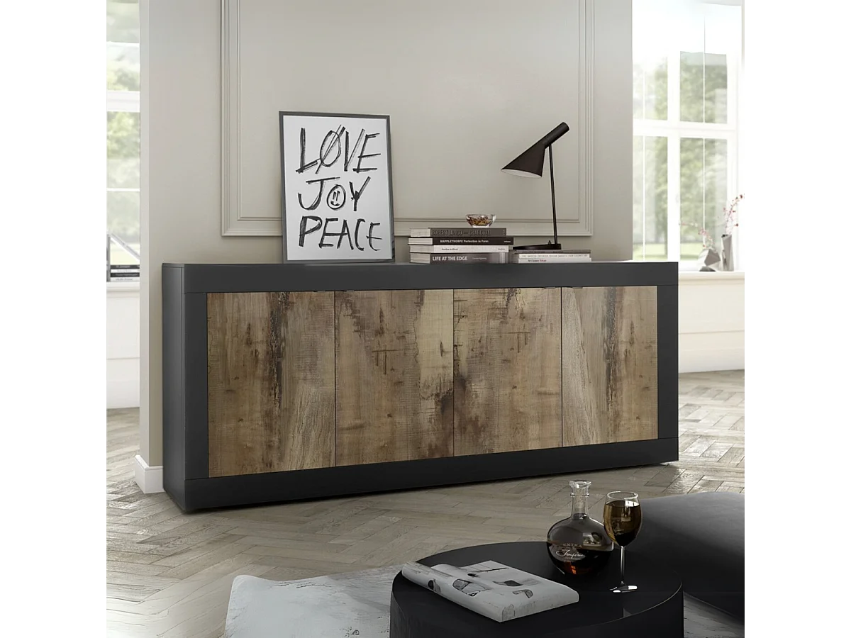 Buffet 4 portes Initial - L207 cm