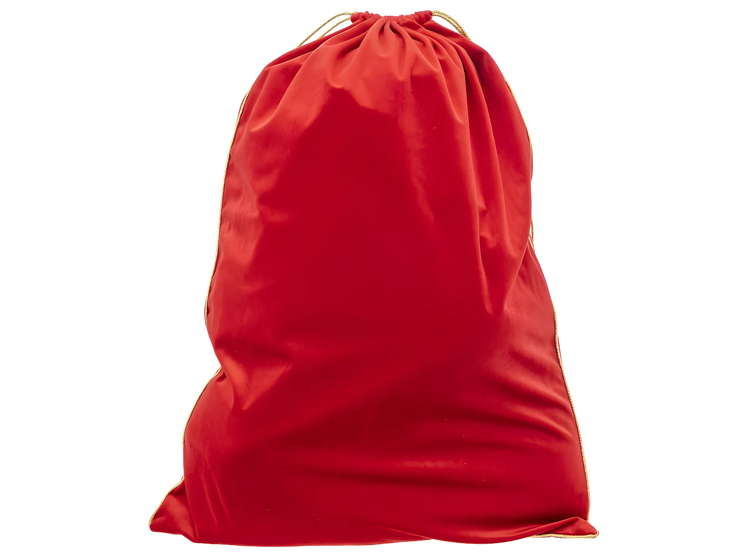 Grande Hotte en velours rouge imprimée Casse-Noisette 50 x 70 cm