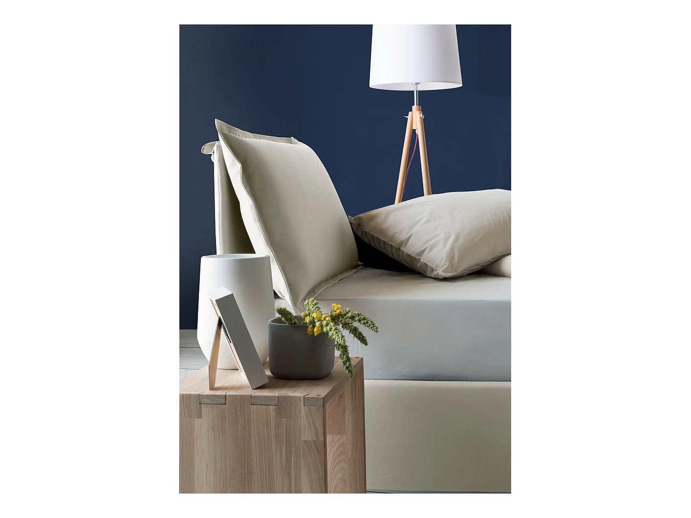 Lit simple Dgjyl, Lit coffre avec revêtement en tissu, 100% Made in Italy, Ouverture latérale, adapté pour matelas 80x190 cm, Beige