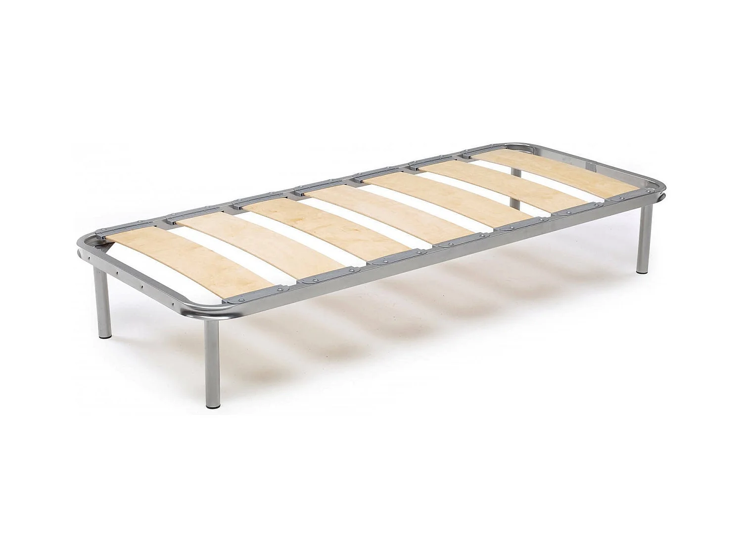 Sommier simple Dgrec, Sommier orthopédique à lattes larges, 100% Made in Italy, 80x190h 31 cm