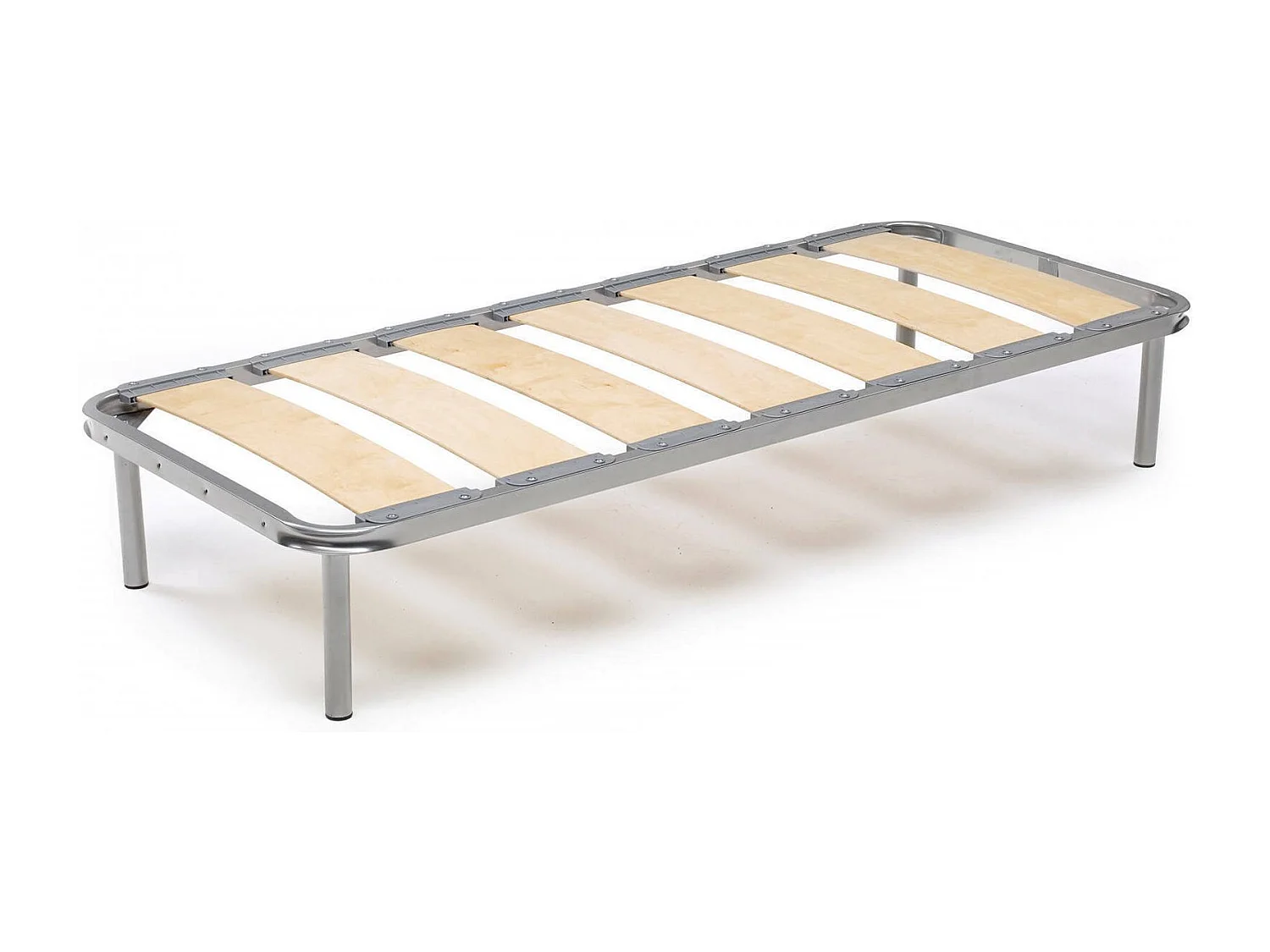 Dgrec eenpersoonsbedbodem, Orthopedische basis met brede latten, 100% Made in Italy, 80x190h 31 cm
