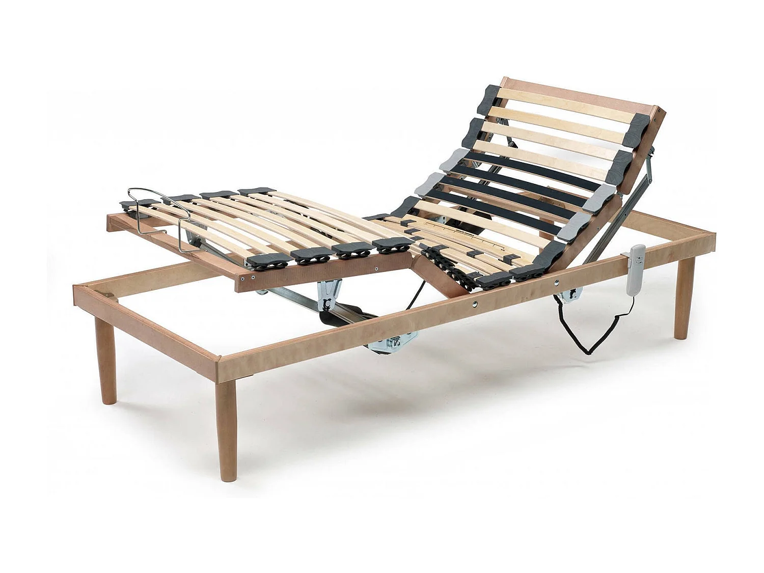 Talamo Italia - Rete letto singolo Arby, Rete ortopedica reclinabile motorizzata, Cm 80x190h 34