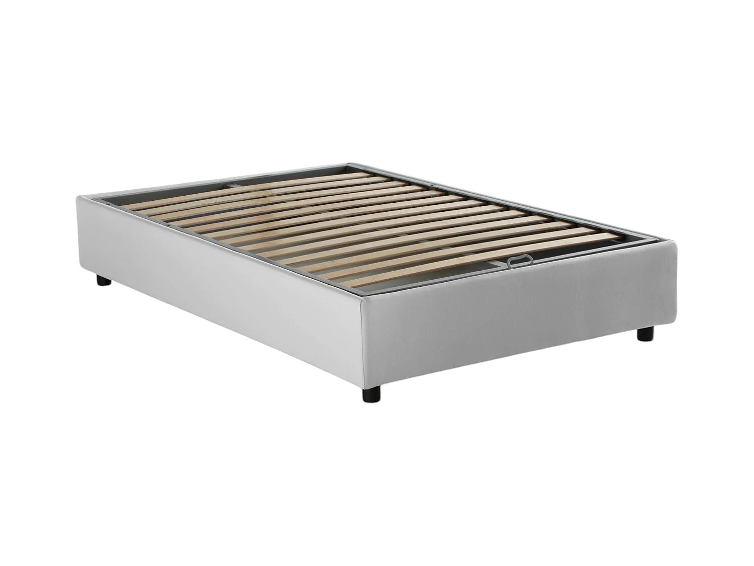 Talamo Italia - Letto piazza e mezza Abici, con materasso Cm 120x200 incluso, Bianco