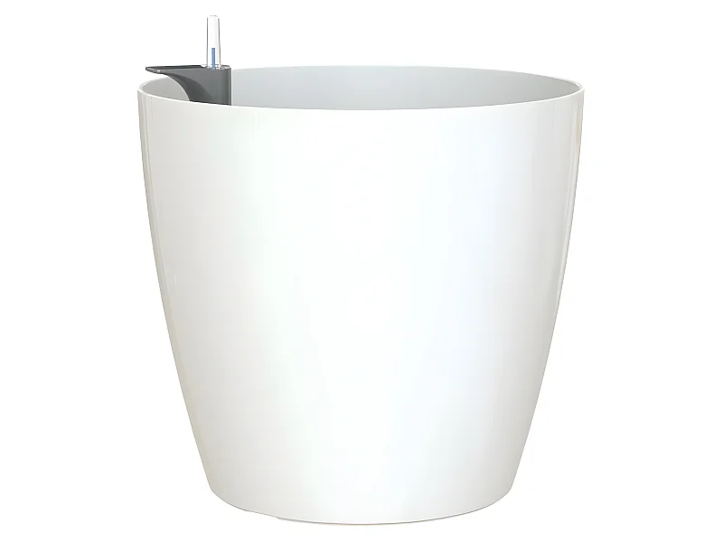 Pot san remo auto-arrosage 30cm blanc 30 x 30 x h27,3 cm - 0,82l