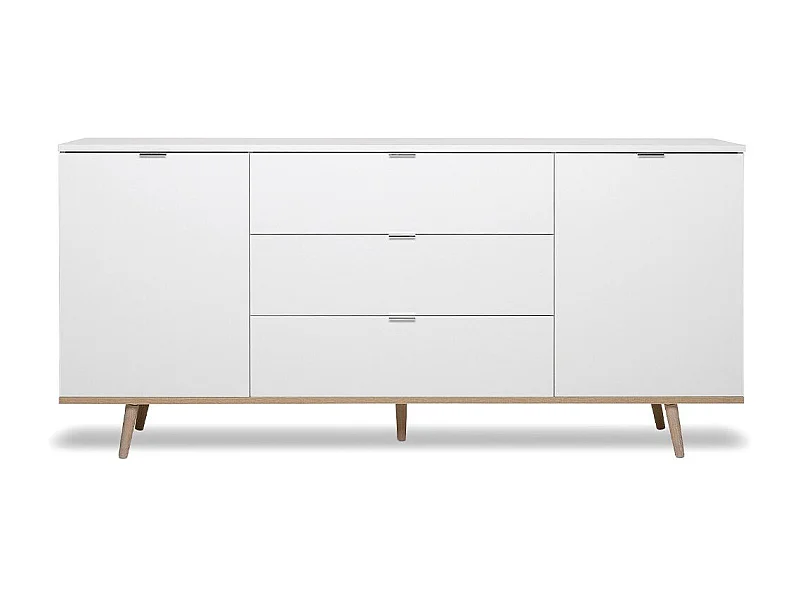 Buffet 2 Portes 3 Tiroirs L180 cm - COPENHAGUE