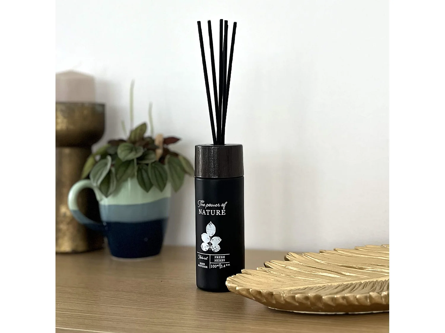 Profumatore per Ambiente con 6 Bastoncini Fragranza Erbe Fresche Idee Regalo