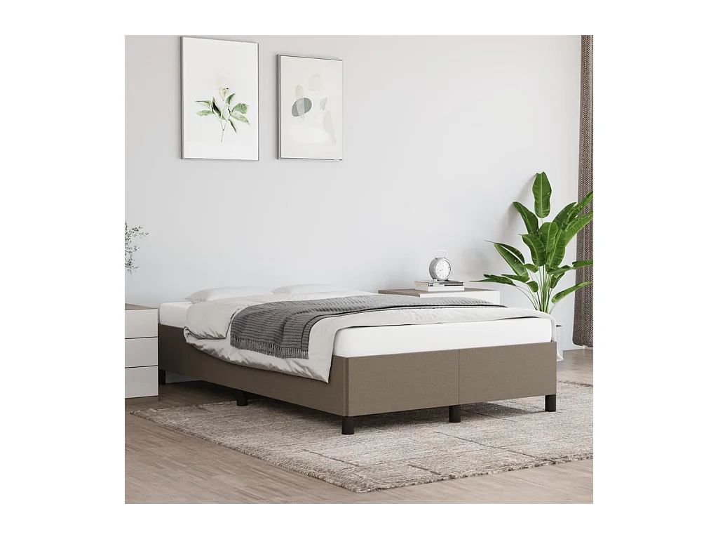 Giroletto senza Materasso Tortora 120x200 cm Tessuto