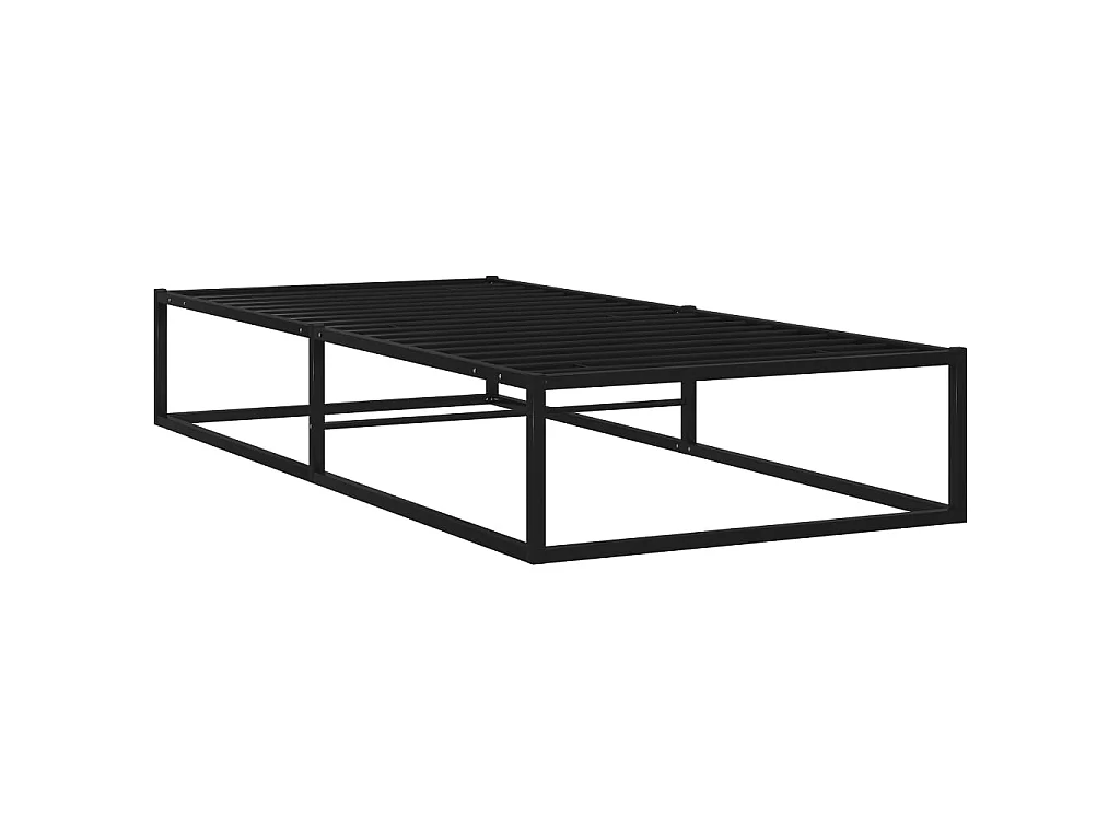 Giroletto Nero in Metallo 90x200 cm