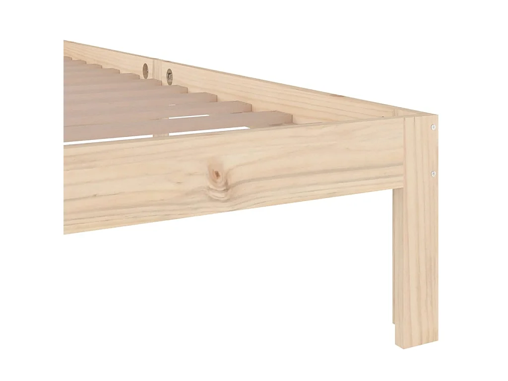 Cadre de lit sans matelas 90x190 cm