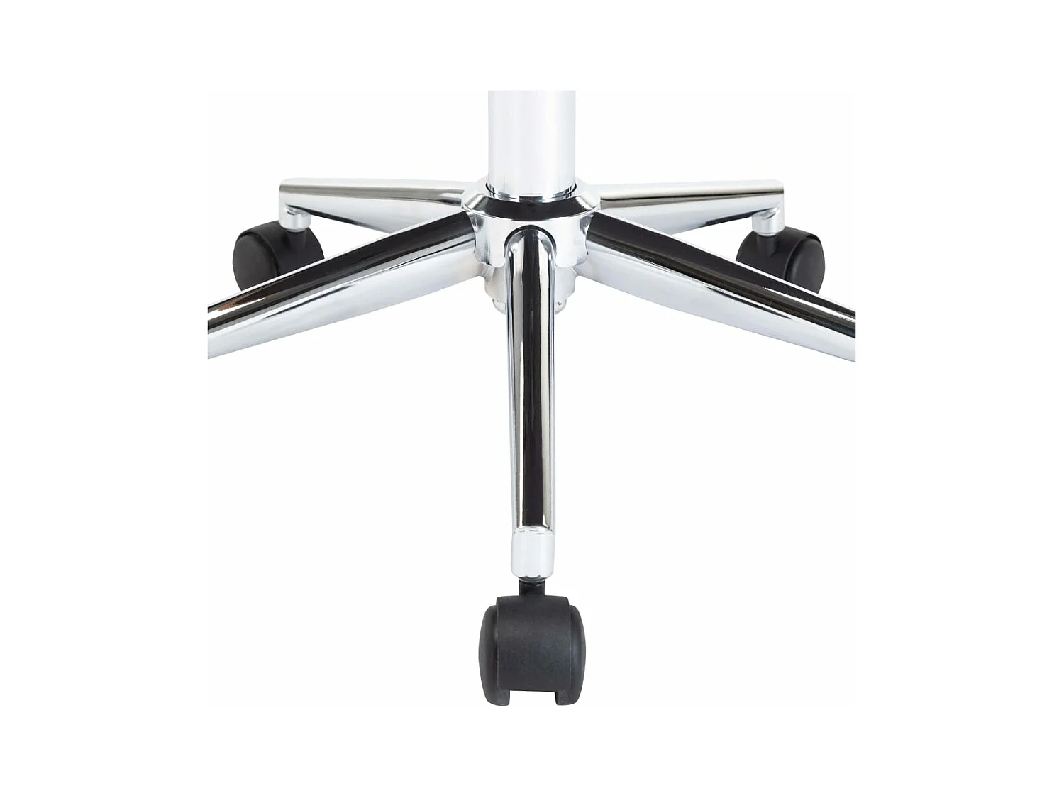 Eetkamerstoelen 6 st draaibaar 6 st kunstleer crèmekleurig