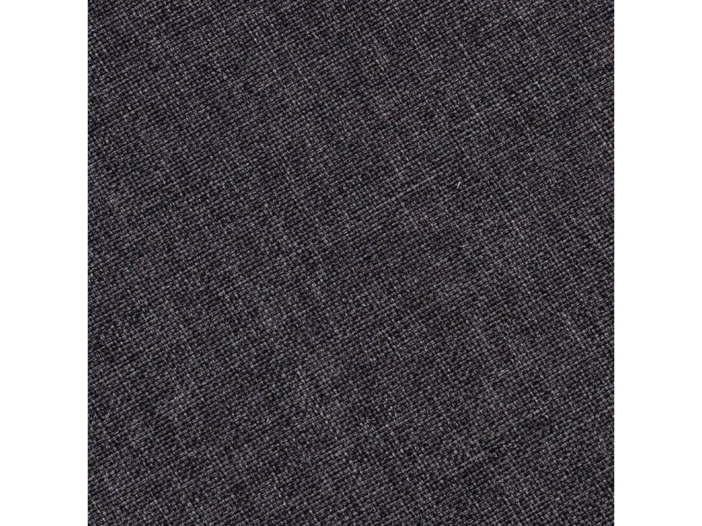 Chaises à manger lot de 6 bois courbé et tissu gris