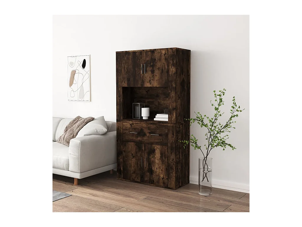 Credenza Rovere Fumo in Legno Multistrato