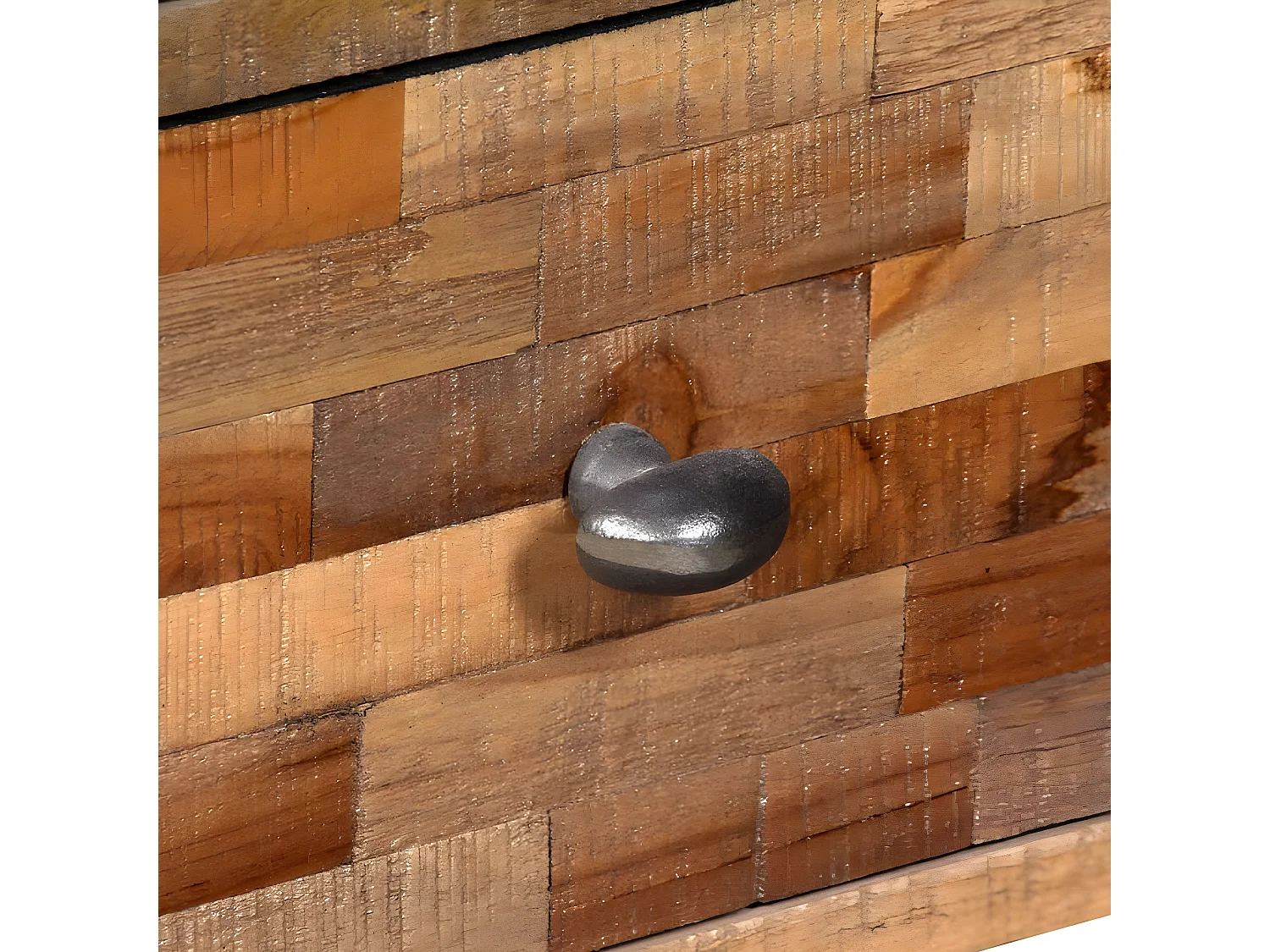 Mobile con 6 Cassetti in Teak Massello di Recupero 70x30x76 cm