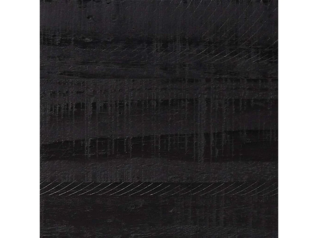 Buffet Noir 110x35x70 cm Bois de pin massif