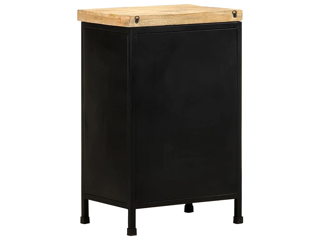 Buffet 47x35x76 cm Bois de manguier brut