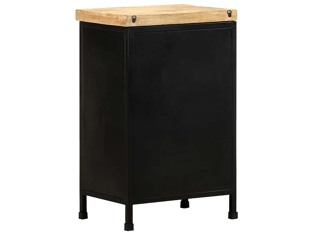Buffet 47x35x76 cm Bois de manguier brut