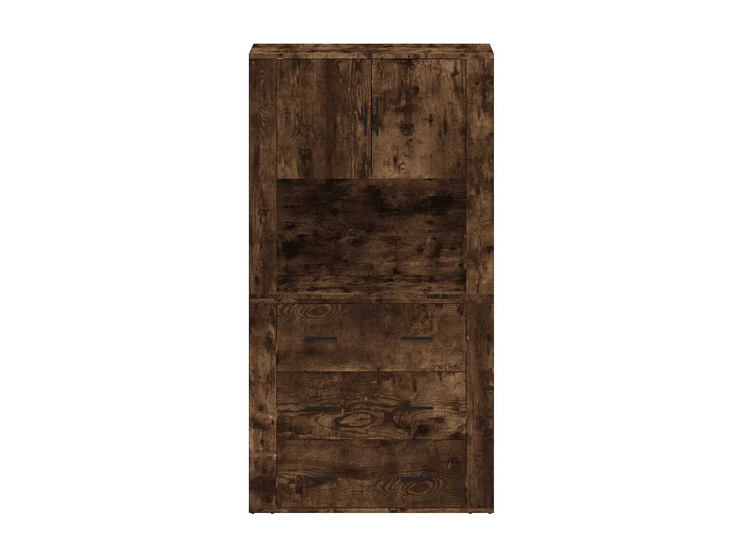 Highboard Räuchereiche Holzwerkstoff