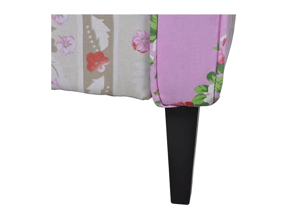 Sessel mit Patchwork-Design Stoff