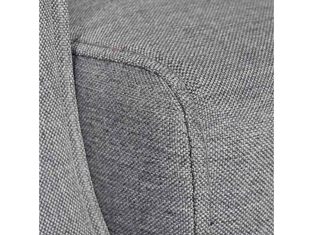 Poltrona em tecido cinzento