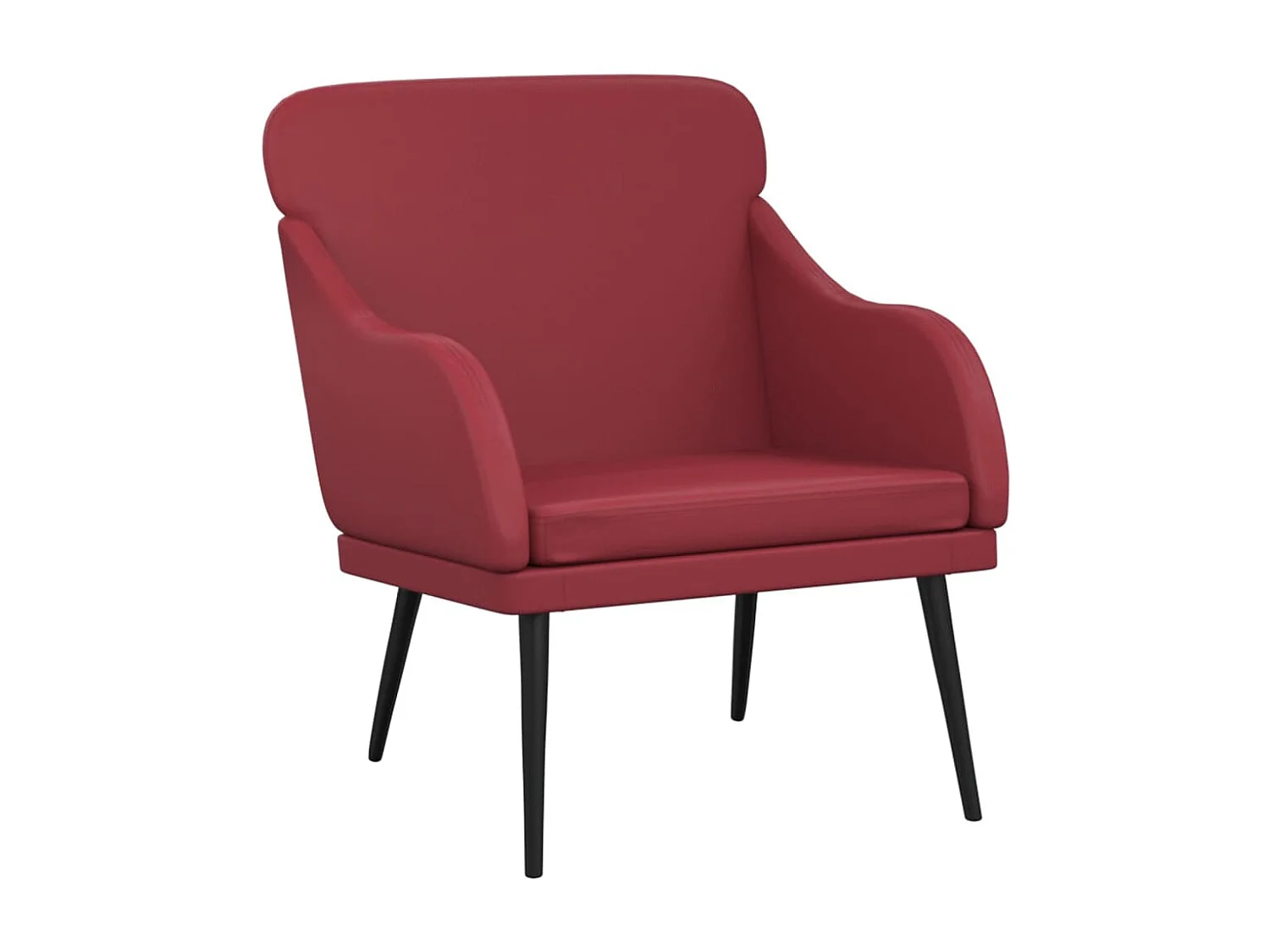 Fauteuil Bordeaux 63x76x80 cm Similicuir