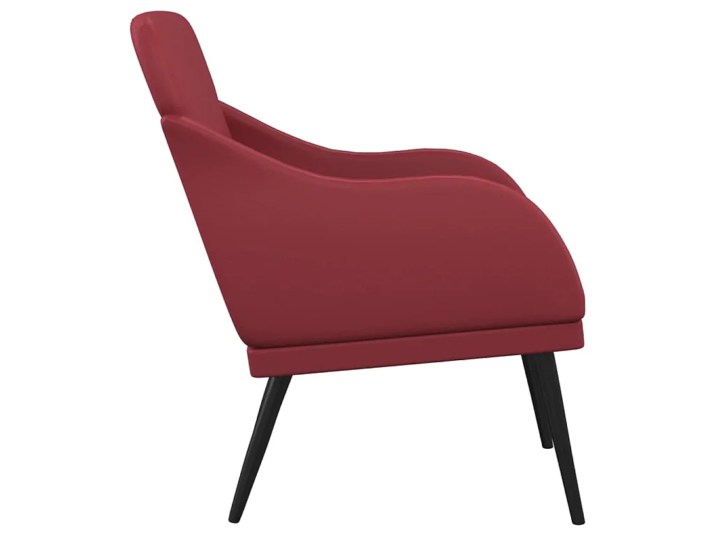 Fauteuil Bordeaux 63x76x80 cm Similicuir
